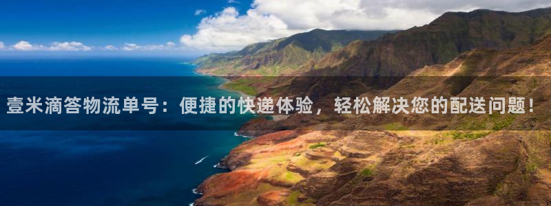 旺财28官网网站：壹米滴答物流单号：便捷的快递体验，轻松解决